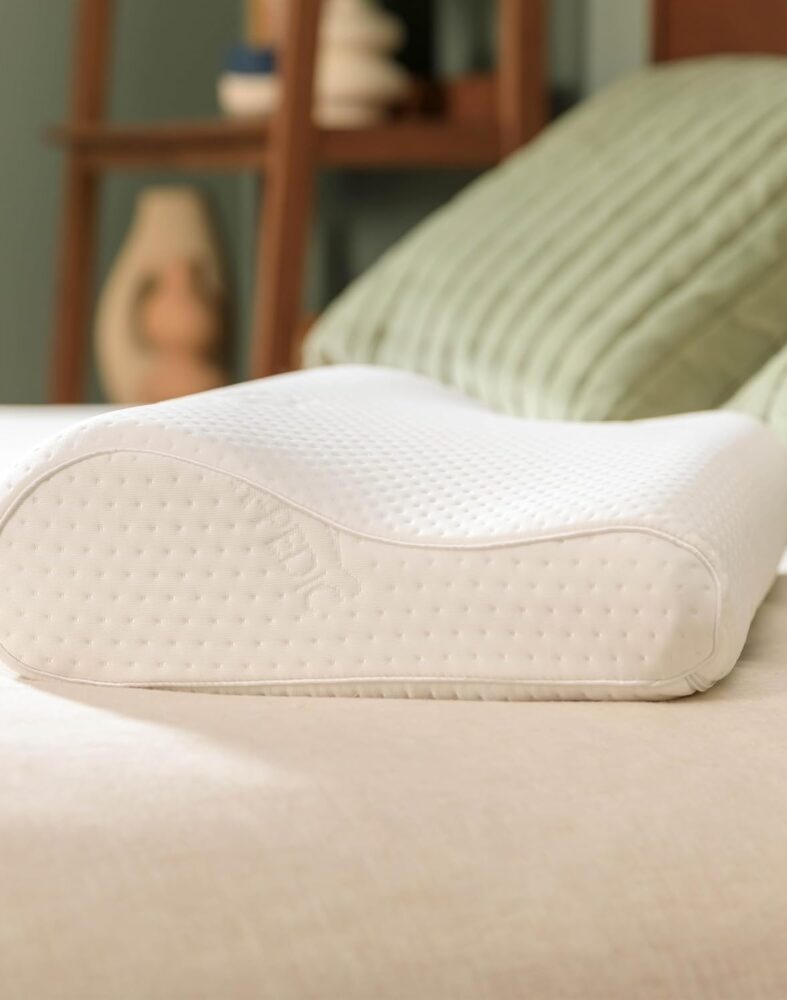 Tempur-Pedic TEMPUR-Ergo Neck Pillow, Medium Profile, White