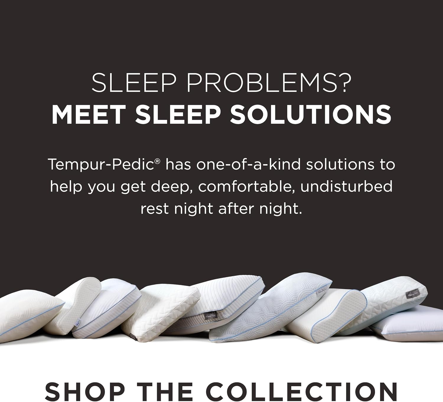 Tempur-Pedic TEMPUR-Ergo Neck Pillow, Medium Profile, White - Image 16