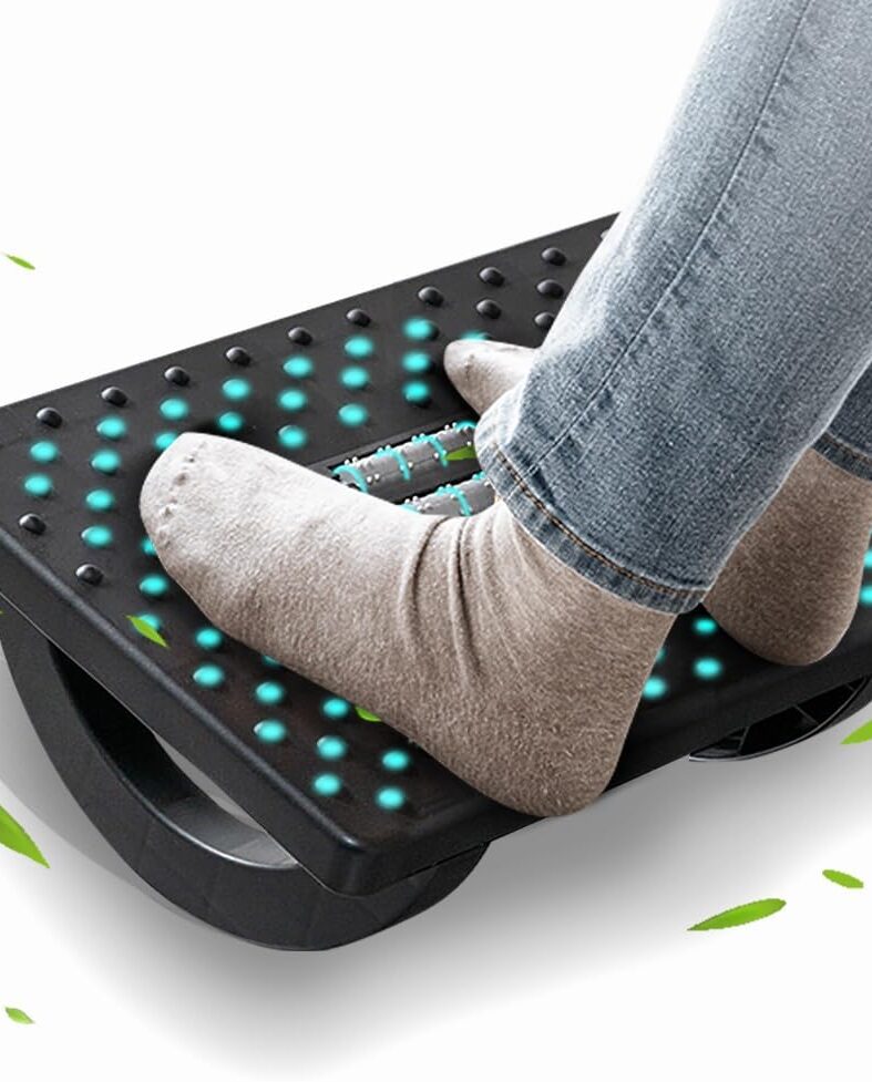CasaZenith Foot Rest Under Desk at Work, Foot Stools for Under Office Desk