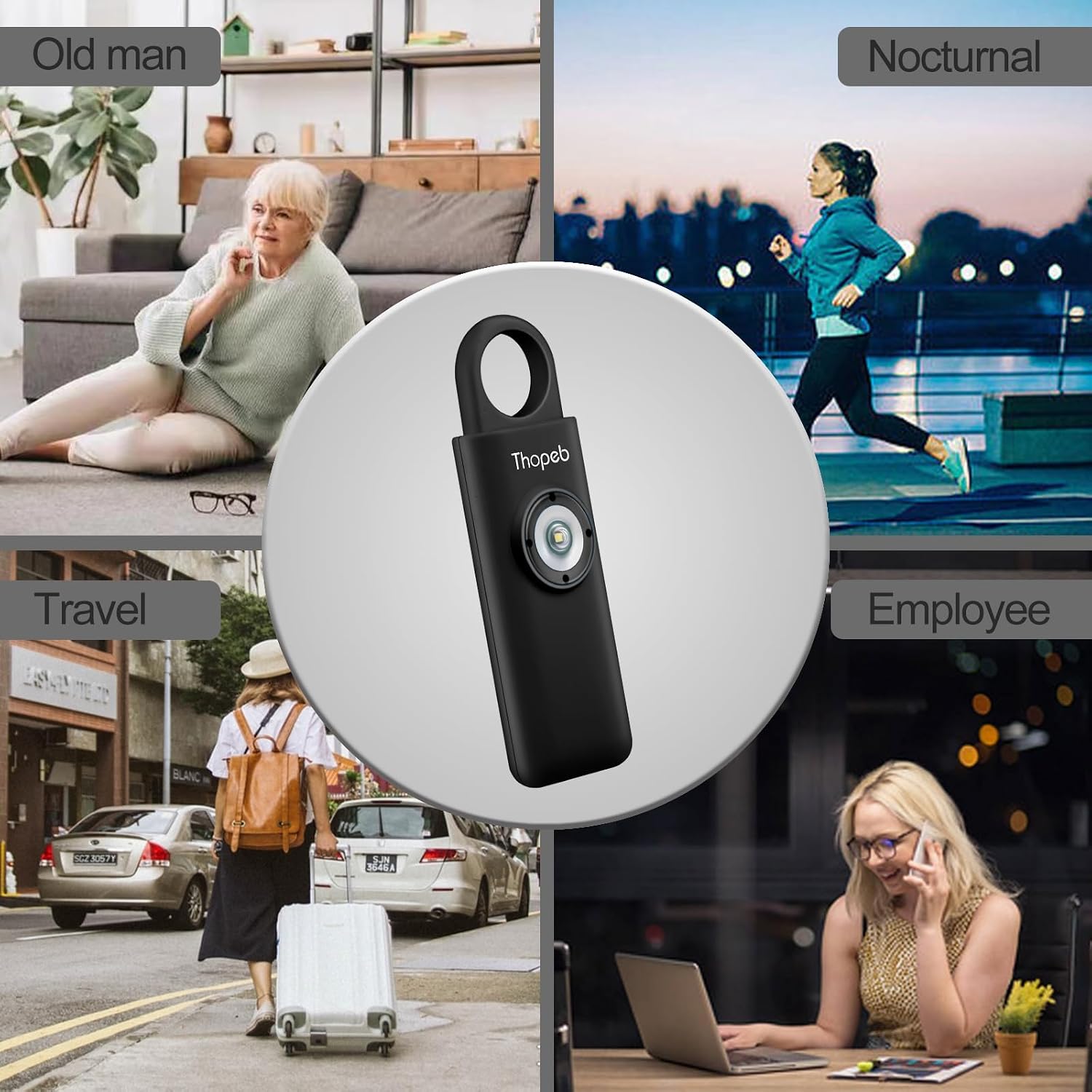 Personal Safety Alarm for Women – Superior Loud Siren & SOS Strobe - Image 9